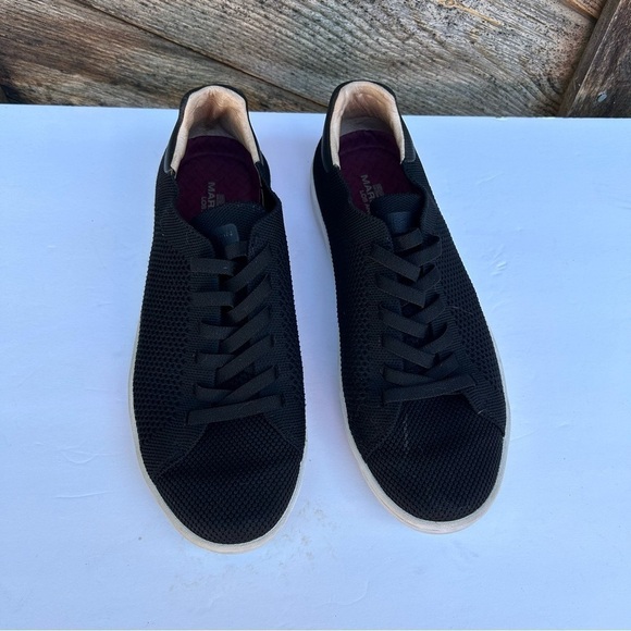 Men's Skechers x Mark Nason Bryson 8.5 Comfy Slip On Shoes / Black White / 68581 - Picture 3 of 9